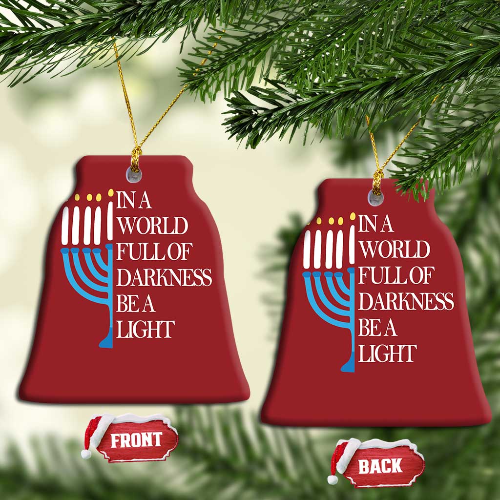 Happy Hanukkah Christmas Ornament Jewish Video Game Gamer Hanukkah Chanukah - African Pride