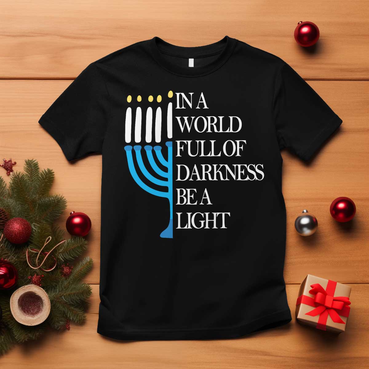 Happy Hanukkah T Shirt Jewish Video Game Gamer Hanukkah Chanukah - African Pride
