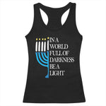 Happy Hanukkah Racerback Tank Top Jewish Video Game Gamer Hanukkah Chanukah - African Pride