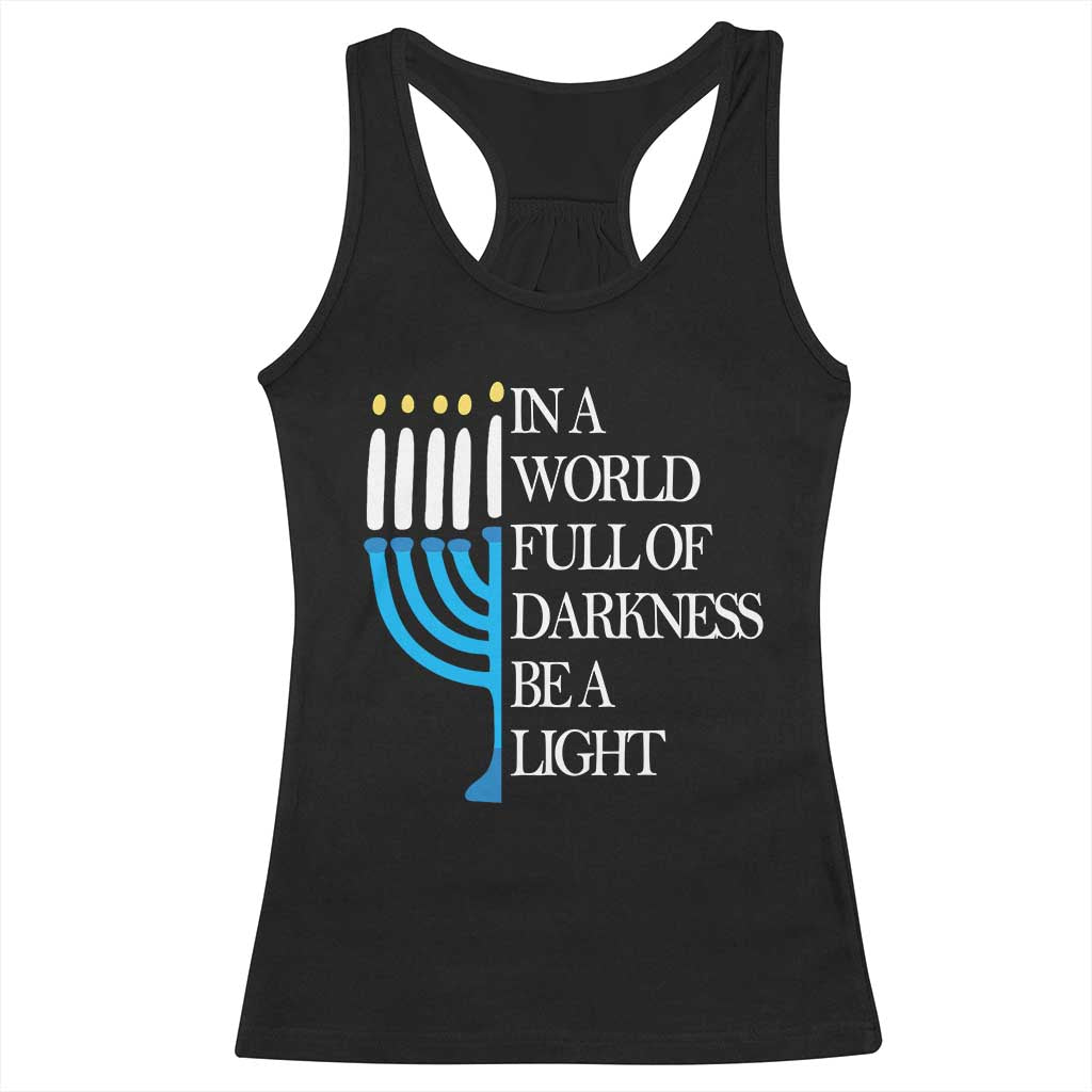 Happy Hanukkah Racerback Tank Top Jewish Video Game Gamer Hanukkah Chanukah - African Pride