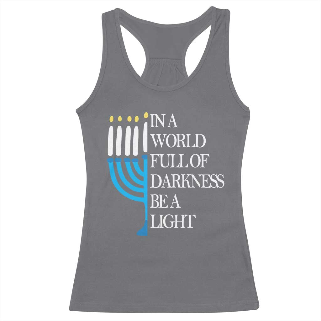 Happy Hanukkah Racerback Tank Top Jewish Video Game Gamer Hanukkah Chanukah - African Pride