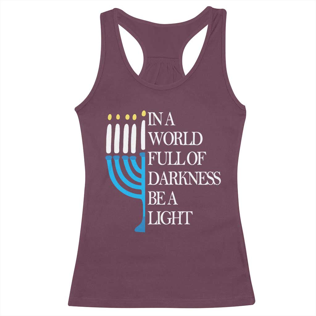 Happy Hanukkah Racerback Tank Top Jewish Video Game Gamer Hanukkah Chanukah - African Pride