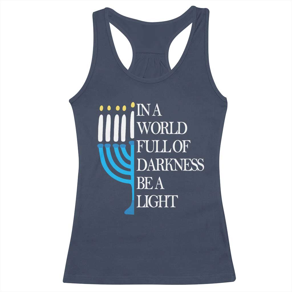 Happy Hanukkah Racerback Tank Top Jewish Video Game Gamer Hanukkah Chanukah - African Pride