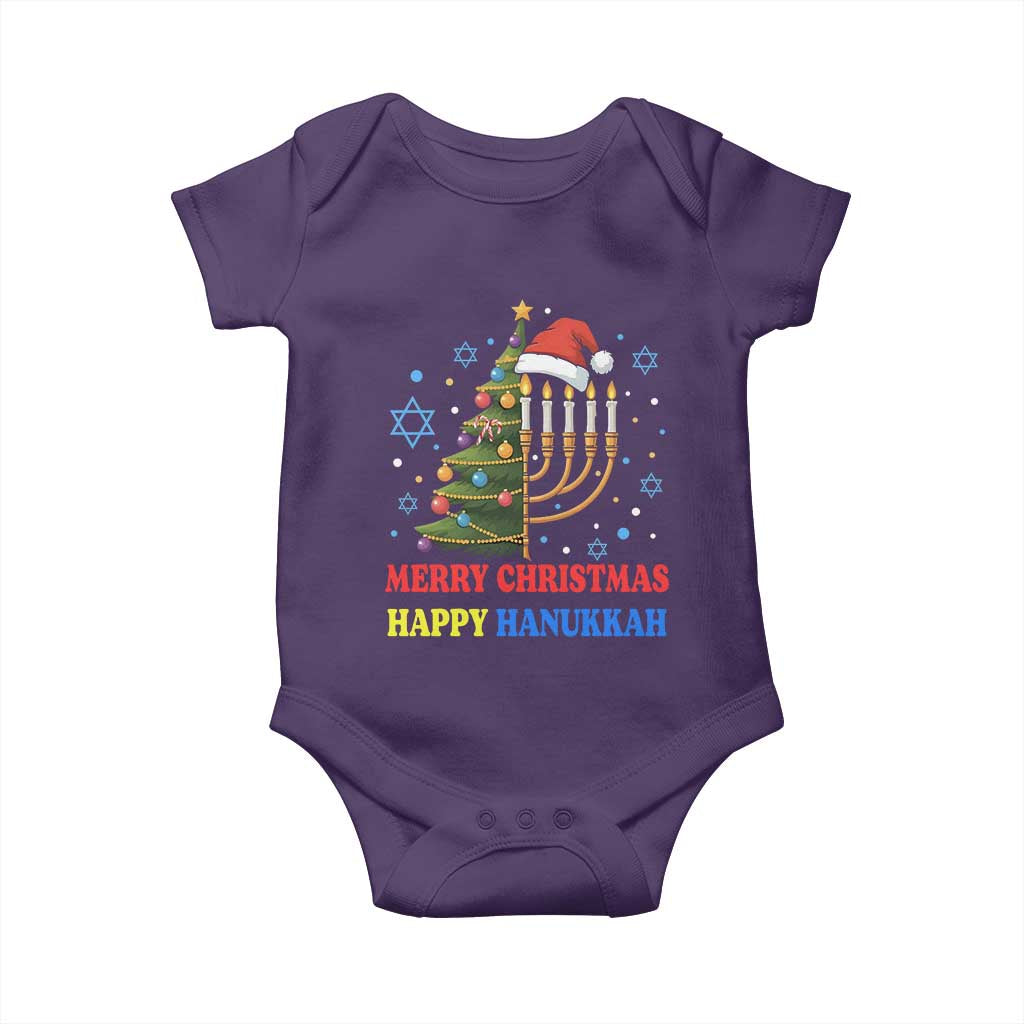 Merry Chrismukkah Happy Christmas Hanukkah Baby Onesie - African Pride