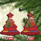 Merry Chrismukkah Happy Christmas Hanukkah Christmas Ornament - African Pride