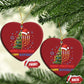 Merry Chrismukkah Happy Christmas Hanukkah Christmas Ornament - African Pride
