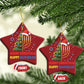 Merry Chrismukkah Happy Christmas Hanukkah Christmas Ornament - African Pride