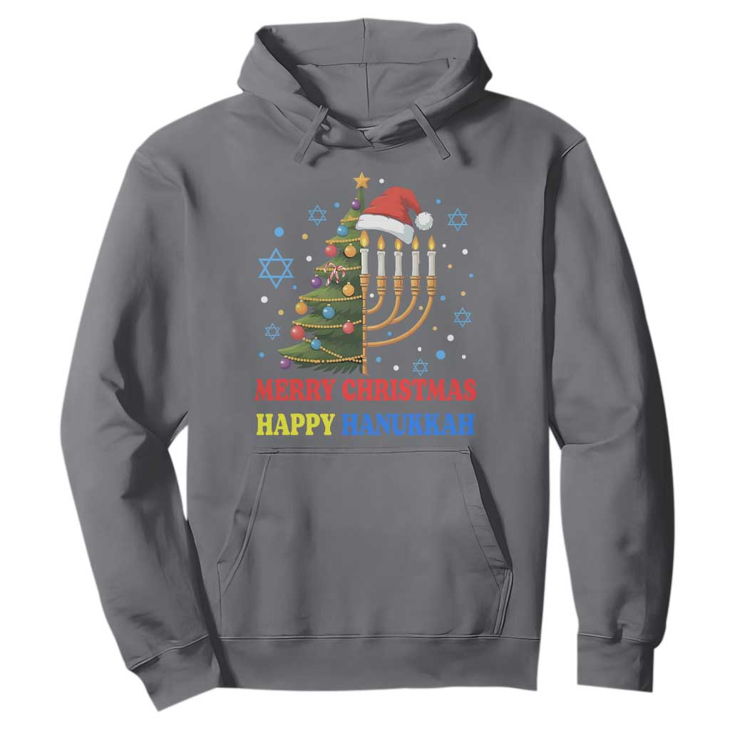 Merry Chrismukkah Happy Christmas Hanukkah Hoodie - African Pride