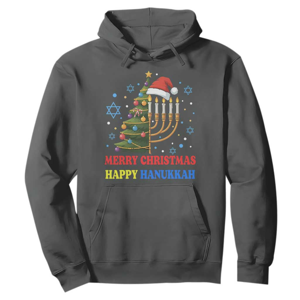 Merry Chrismukkah Happy Christmas Hanukkah Hoodie - African Pride