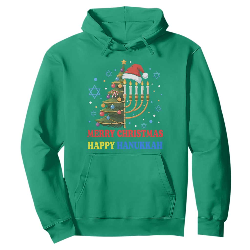 Merry Chrismukkah Happy Christmas Hanukkah Hoodie - African Pride
