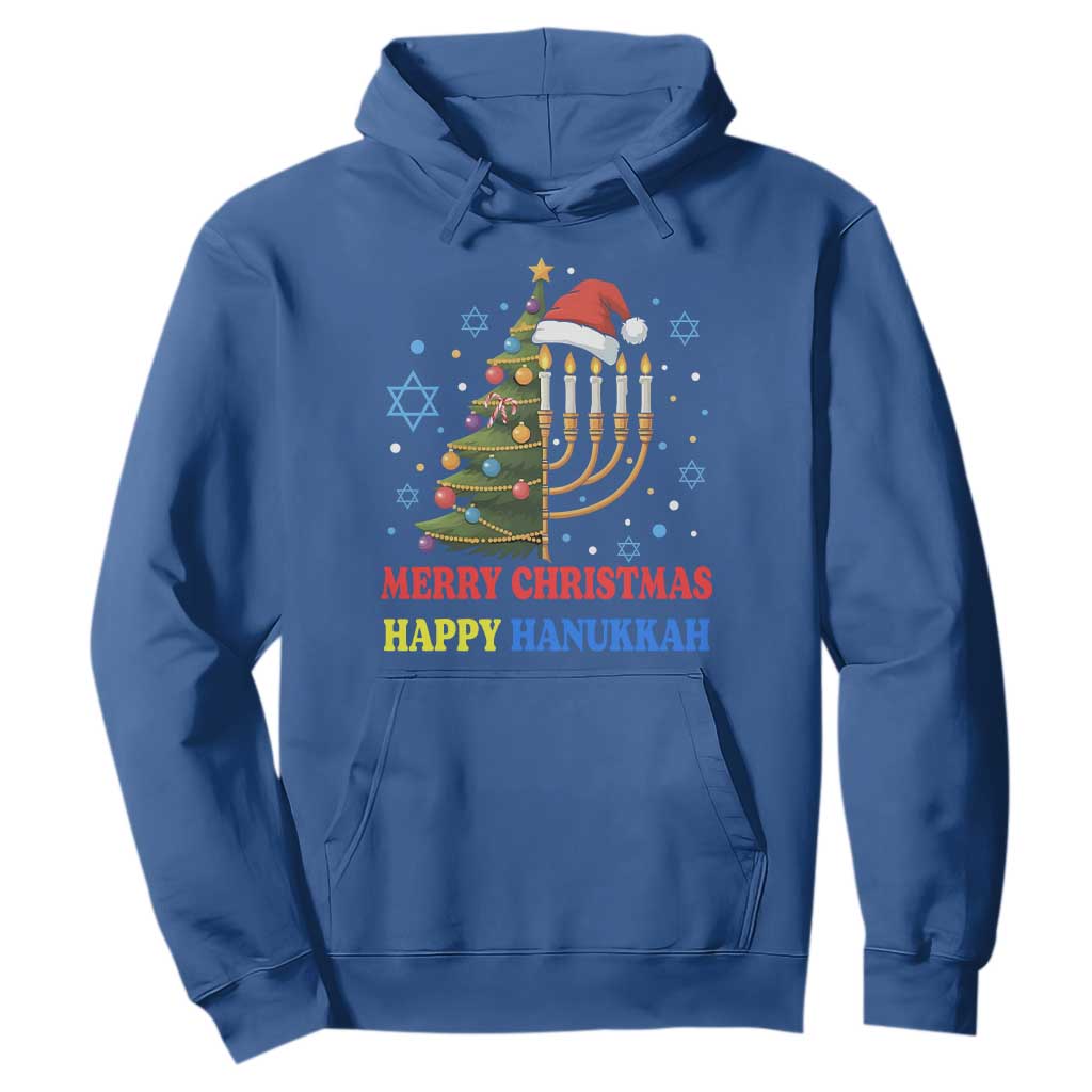 Merry Chrismukkah Happy Christmas Hanukkah Hoodie - African Pride