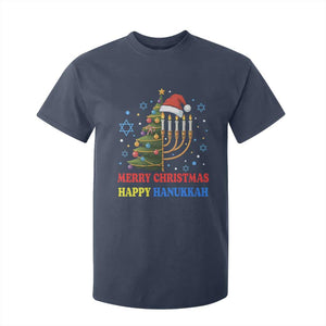 Merry Chrismukkah Happy Christmas Hanukkah T Shirt For Kid - African Pride