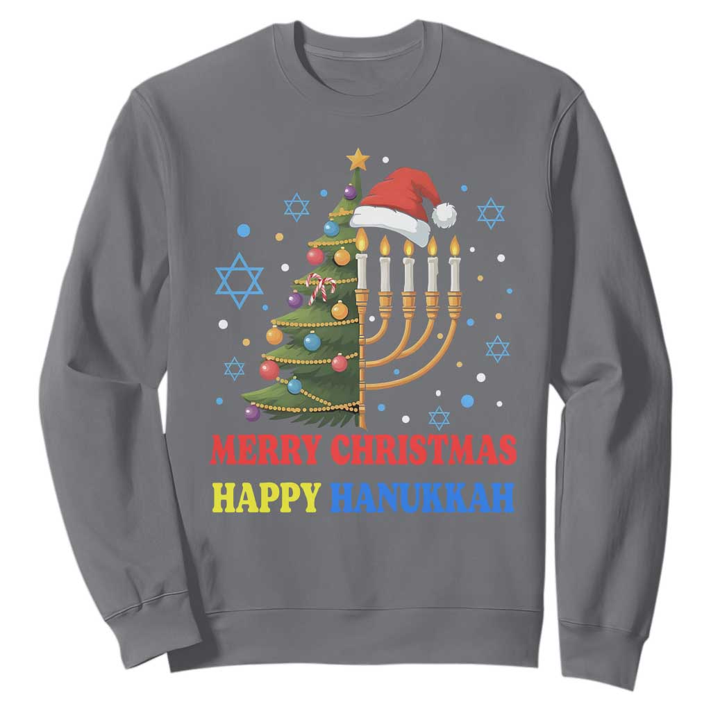 Merry Chrismukkah Happy Christmas Hanukkah Sweatshirt - African Pride