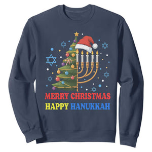 Merry Chrismukkah Happy Christmas Hanukkah Sweatshirt - African Pride