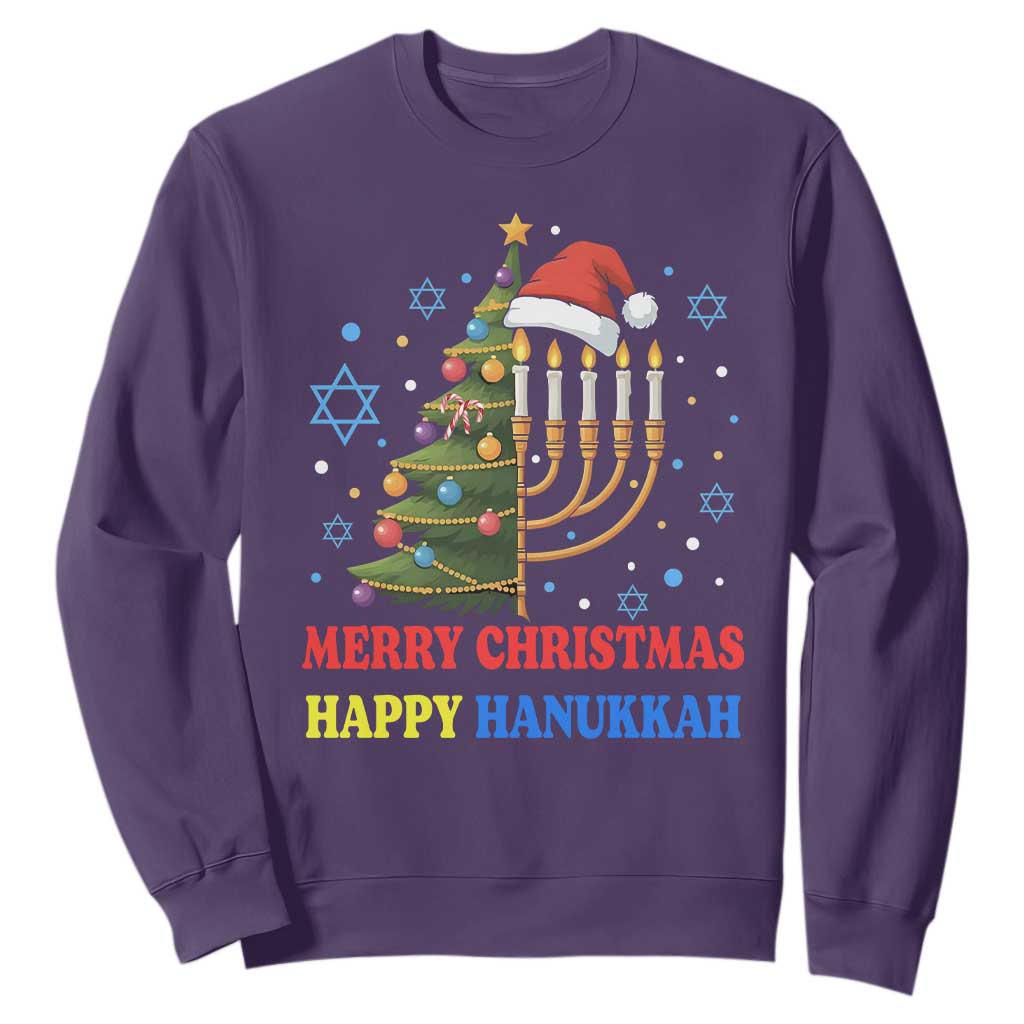 Merry Chrismukkah Happy Christmas Hanukkah Sweatshirt - African Pride