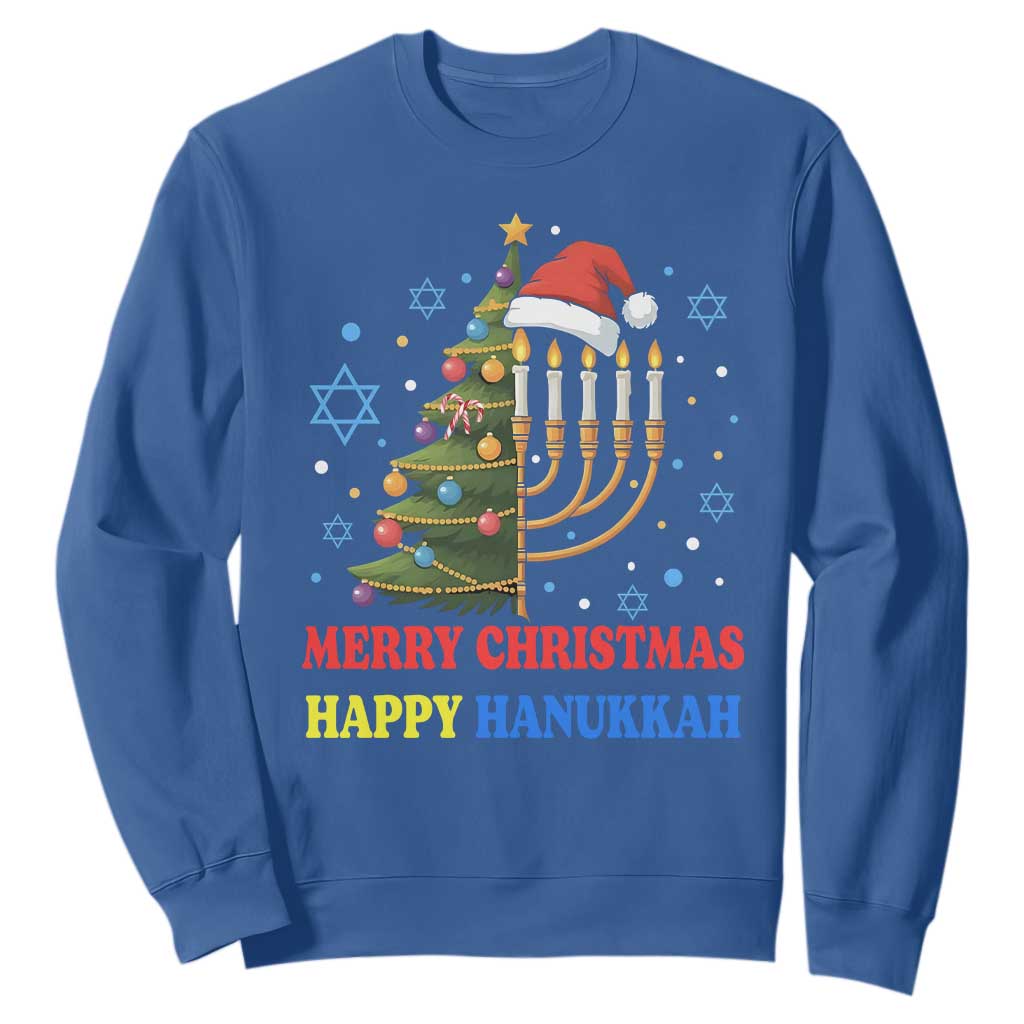 Merry Chrismukkah Happy Christmas Hanukkah Sweatshirt - African Pride