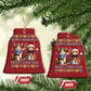 Cat Merry Christmas Happy Hanukkah Christmas Ornament Jewish Christian Ugly Hanukkah - African Pride