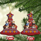Cat Merry Christmas Happy Hanukkah Christmas Ornament Jewish Christian Ugly Hanukkah - African Pride