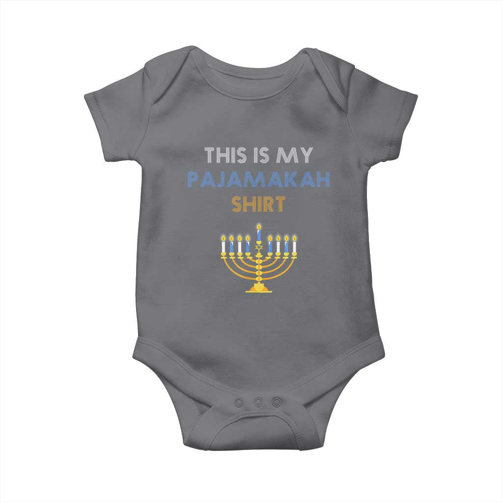 Funny Hanukkah Pajama Baby Onesie This is My Pajamakah Gift - African Pride