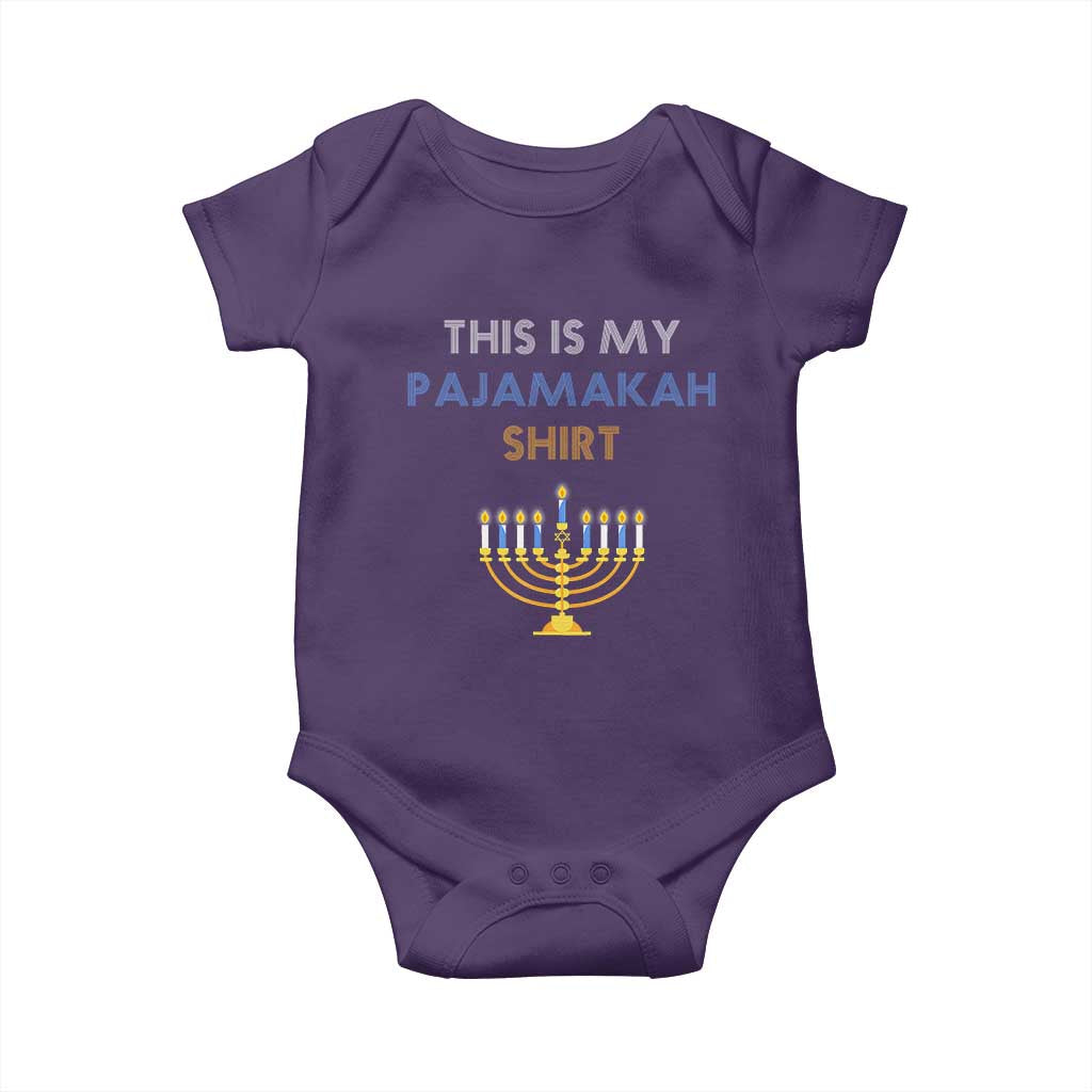 Funny Hanukkah Pajama Baby Onesie This is My Pajamakah Gift - African Pride