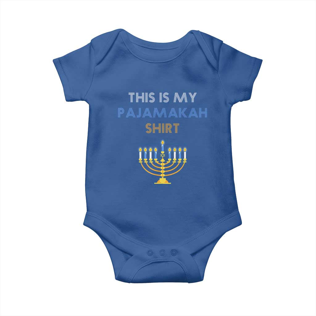 Funny Hanukkah Pajama Baby Onesie This is My Pajamakah Gift - African Pride