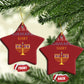 Funny Hanukkah Pajama Christmas Ornament This is My Pajamakah Gift - African Pride