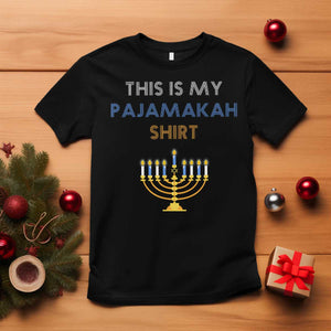 Funny Hanukkah Pajama T Shirt This is My Pajamakah Gift - African Pride