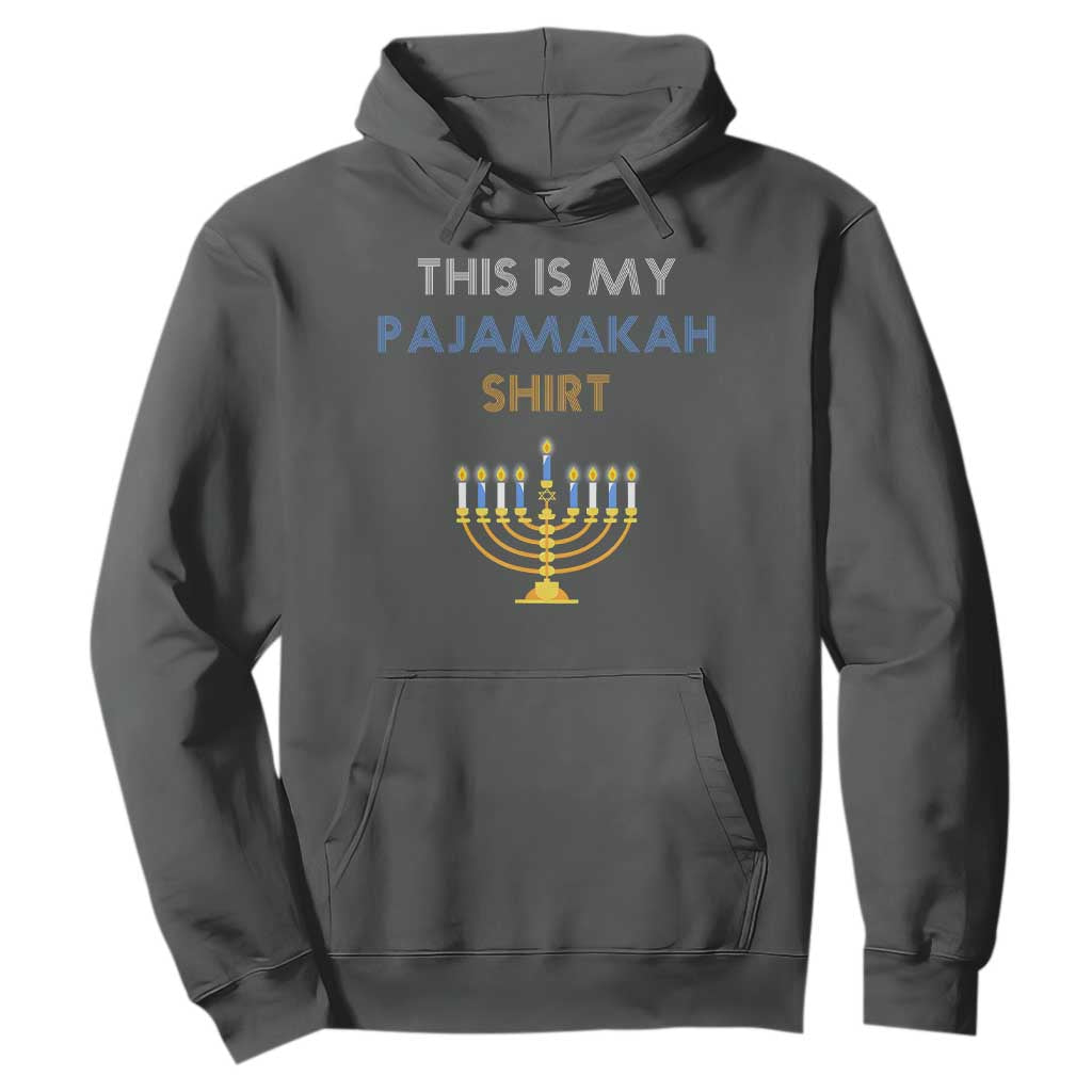 Funny Hanukkah Pajama Hoodie This is My Pajamakah Gift - African Pride