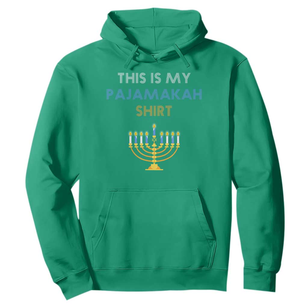 Funny Hanukkah Pajama Hoodie This is My Pajamakah Gift - African Pride