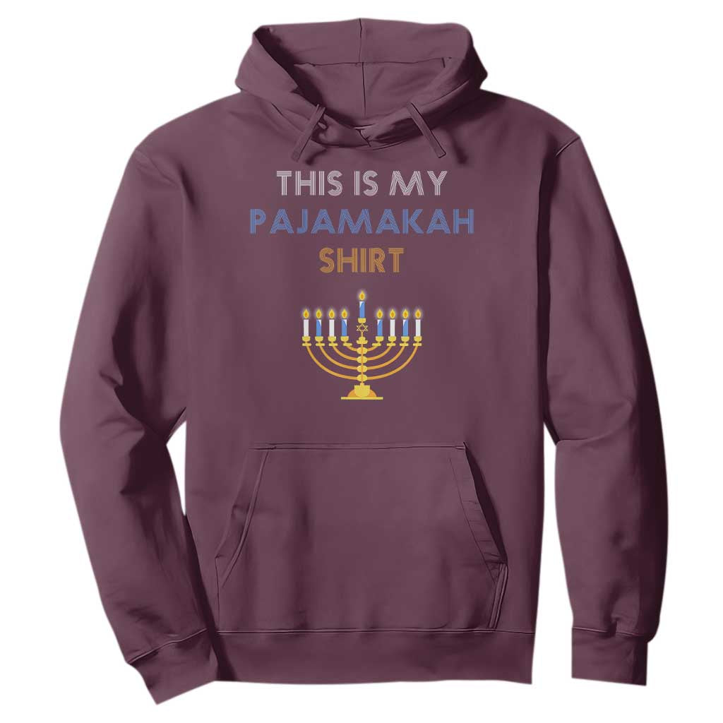 Funny Hanukkah Pajama Hoodie This is My Pajamakah Gift - African Pride
