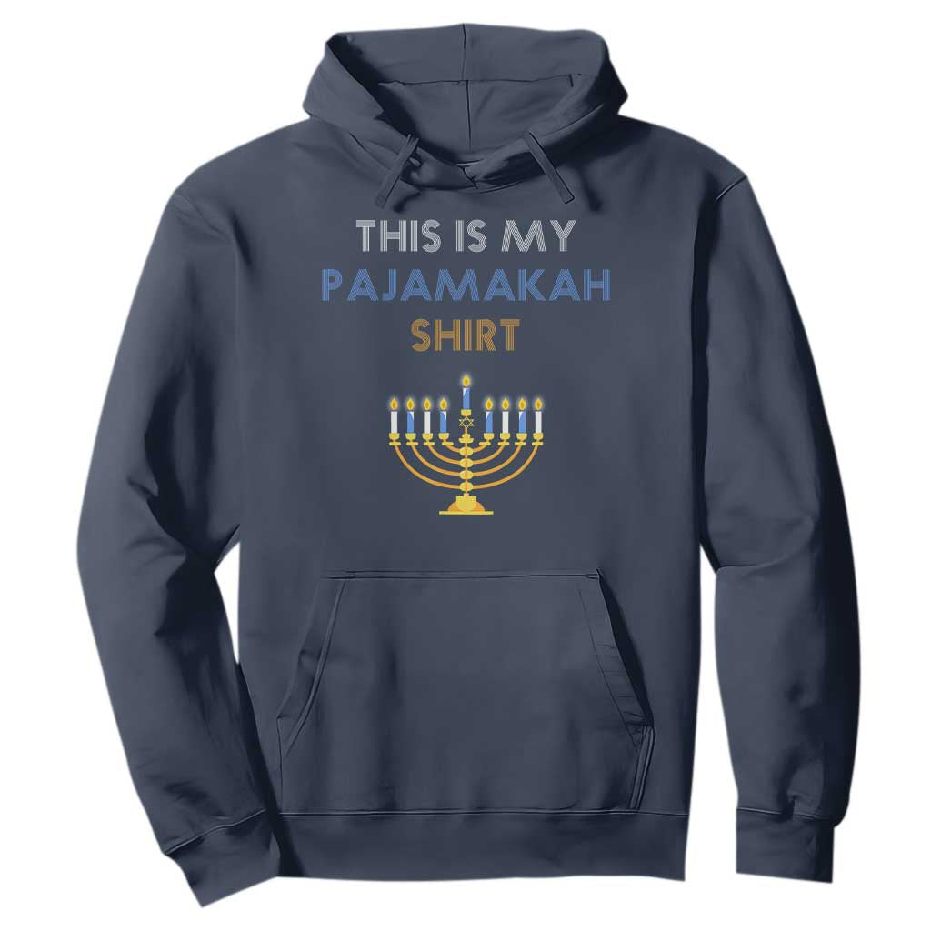 Funny Hanukkah Pajama Hoodie This is My Pajamakah Gift - African Pride