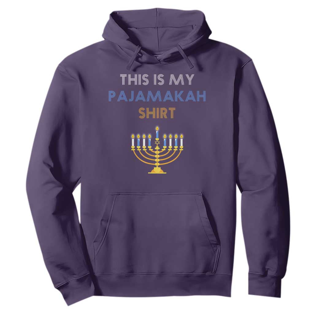 Funny Hanukkah Pajama Hoodie This is My Pajamakah Gift - African Pride