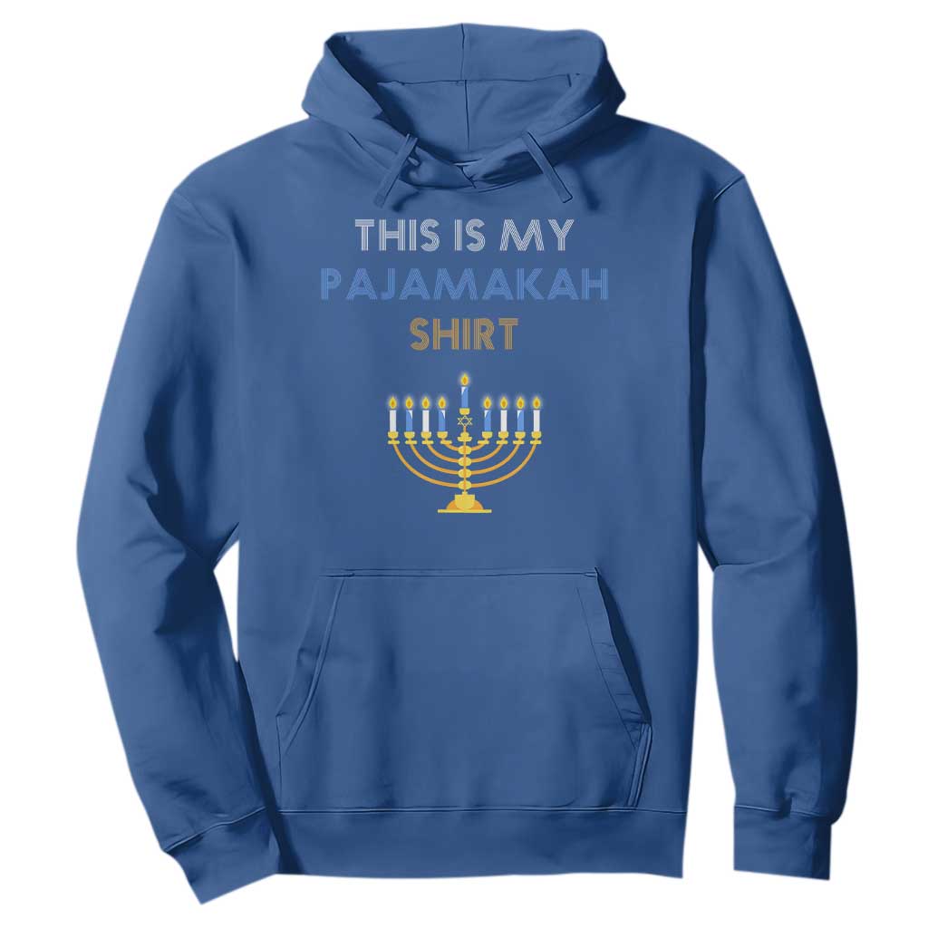 Funny Hanukkah Pajama Hoodie This is My Pajamakah Gift - African Pride
