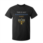 Funny Hanukkah Pajama T Shirt For Kid This is My Pajamakah Gift - African Pride