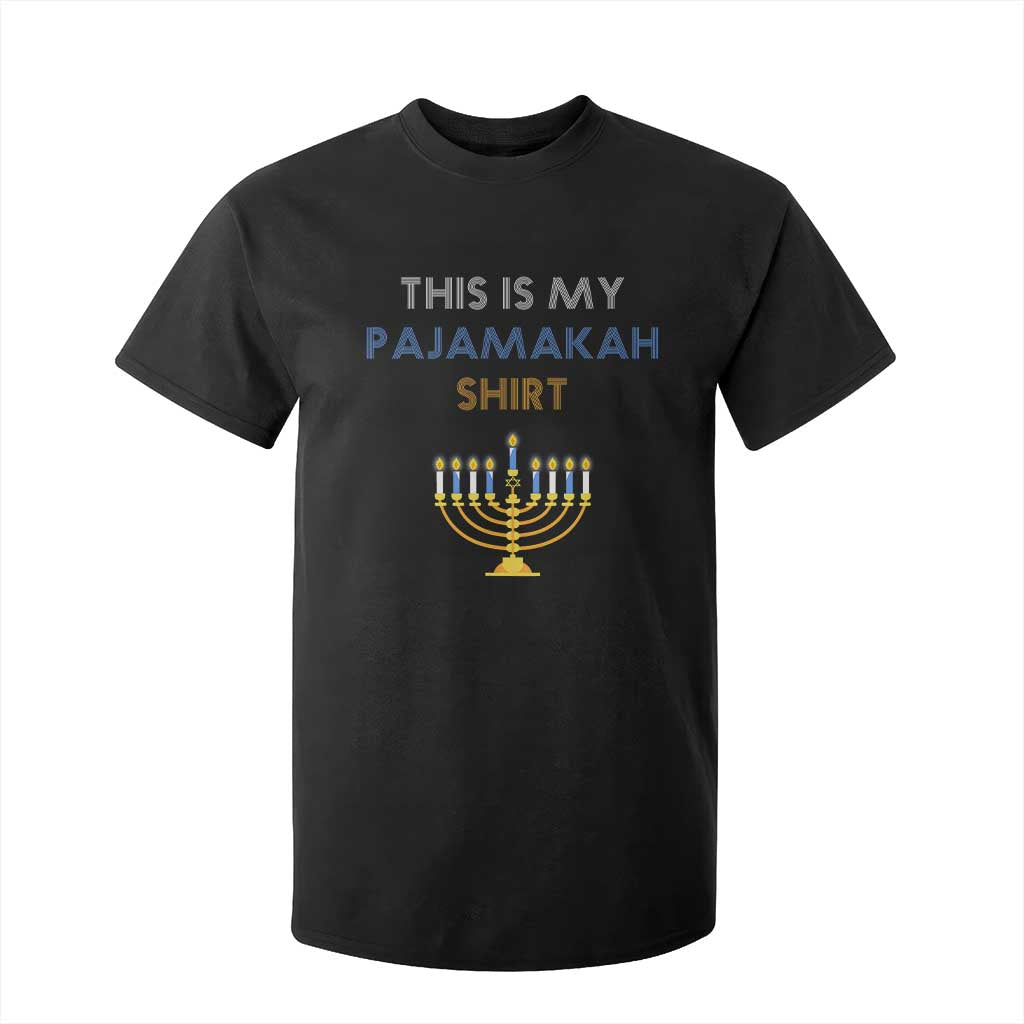 Funny Hanukkah Pajama T Shirt For Kid This is My Pajamakah Gift - African Pride