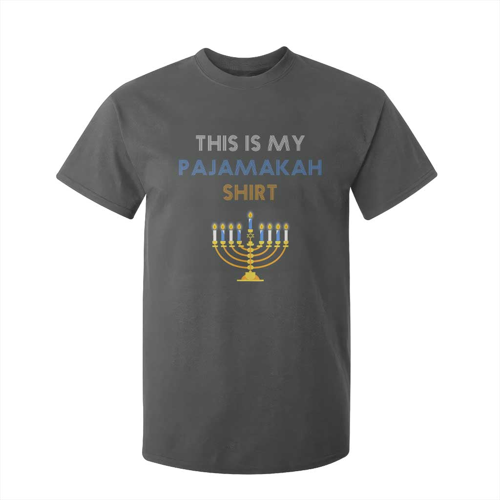 Funny Hanukkah Pajama T Shirt For Kid This is My Pajamakah Gift - African Pride
