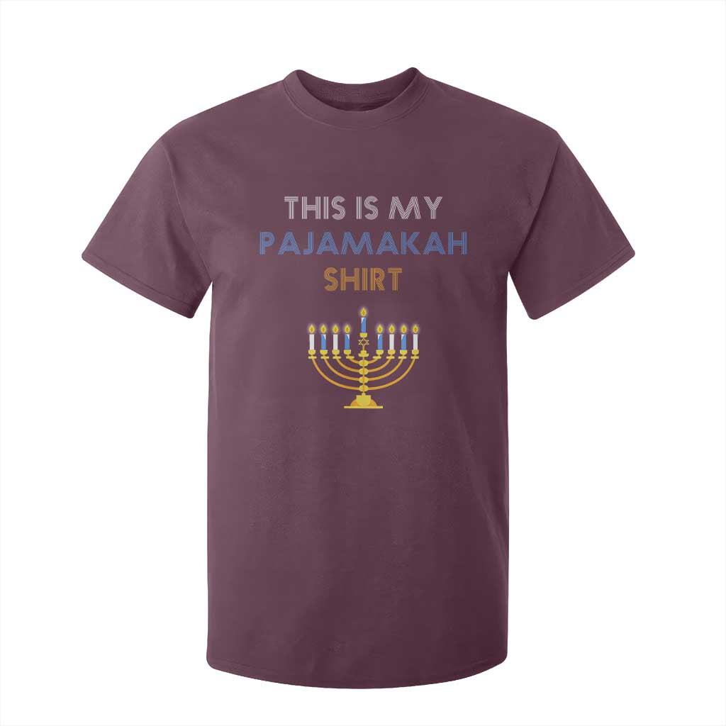 Funny Hanukkah Pajama T Shirt For Kid This is My Pajamakah Gift - African Pride