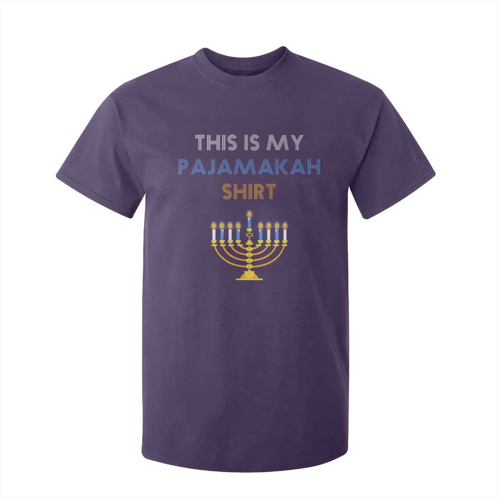 Funny Hanukkah Pajama T Shirt For Kid This is My Pajamakah Gift - African Pride