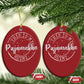 Funny Hanukkah Christmas Ornament This is My Pajamakah Pajama Gift - African Pride