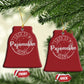Funny Hanukkah Christmas Ornament This is My Pajamakah Pajama Gift - African Pride