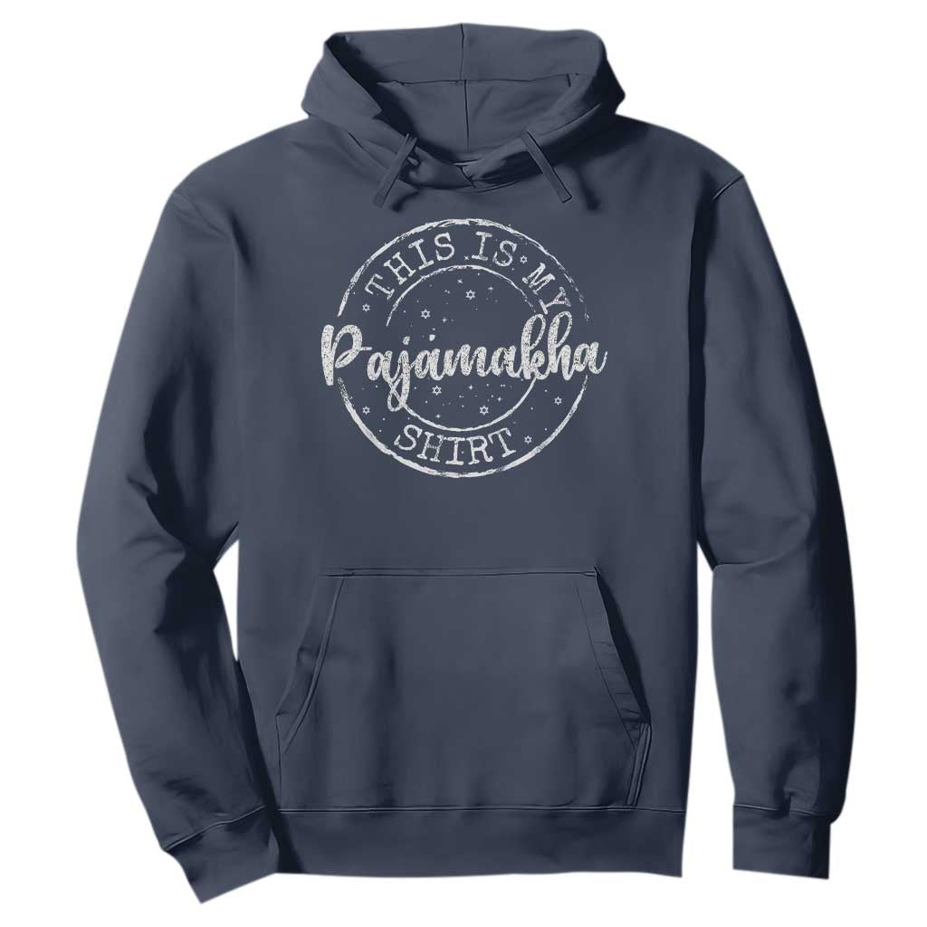 Funny Hanukkah Hoodie This is My Pajamakah Pajama Gift - African Pride
