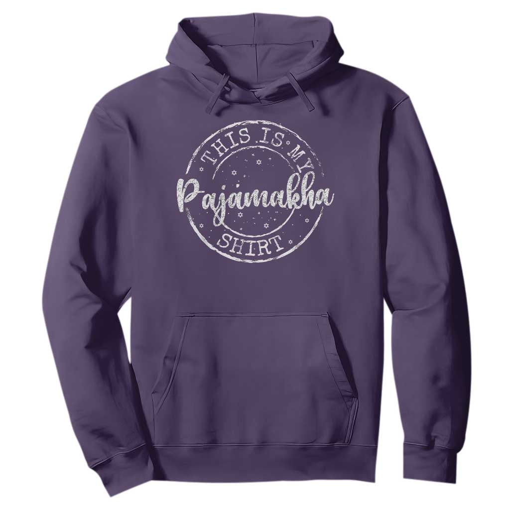 Funny Hanukkah Hoodie This is My Pajamakah Pajama Gift - African Pride