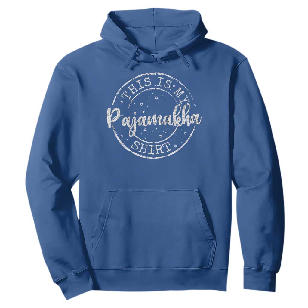 Funny Hanukkah Hoodie This is My Pajamakah Pajama Gift - African Pride