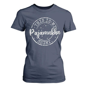Funny Hanukkah T Shirt For Women This is My Pajamakah Pajama Gift - African Pride