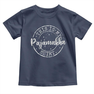 Funny Hanukkah Toddler T Shirt This is My Pajamakah Pajama Gift - African Pride