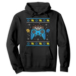Happy Hanukkah Hoodie Jewish Video Game Gamer Ugly Hanukkah Chanukah - African Pride