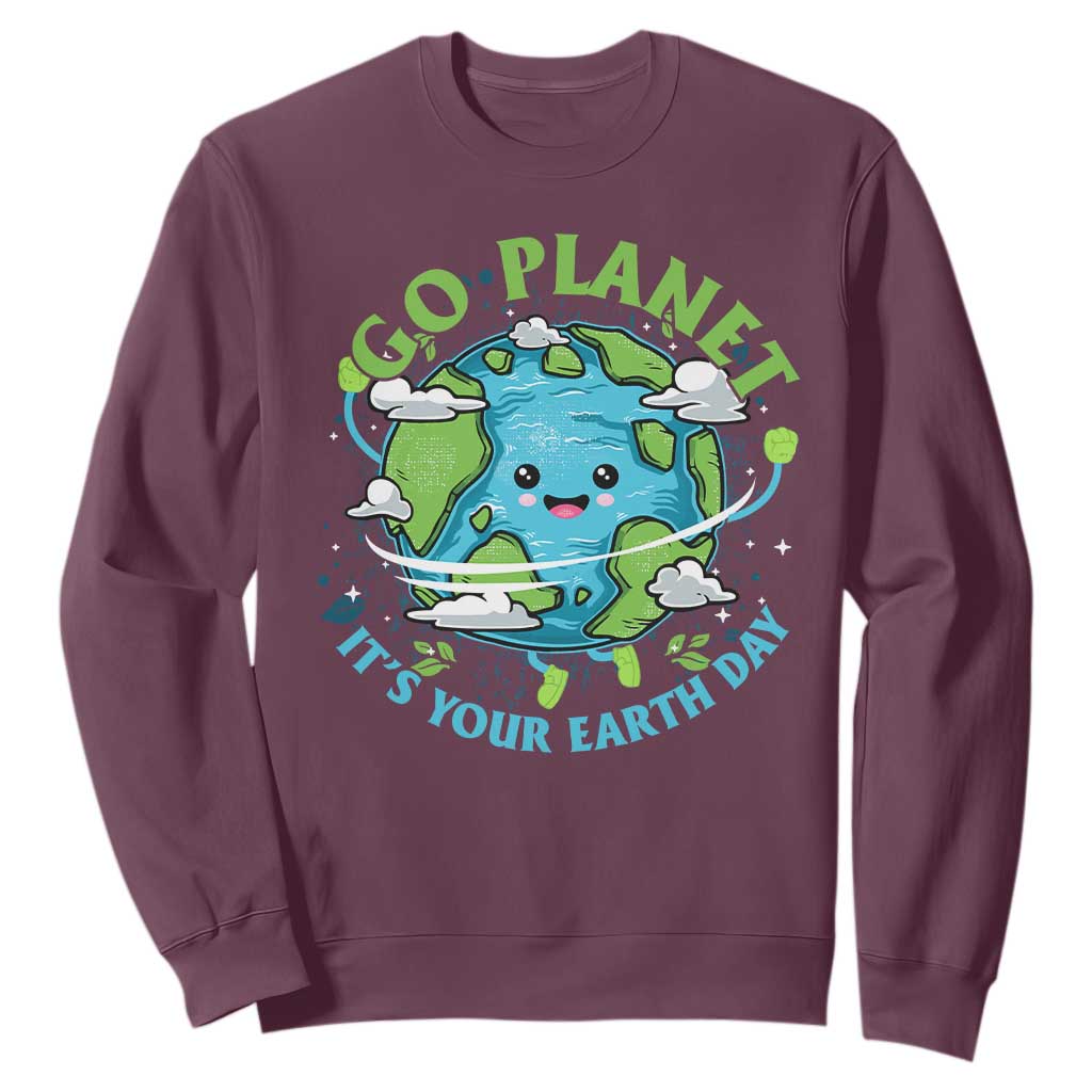 Earth Day Sweatshirt Save the Planet 2025