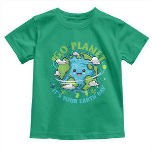 Earth Day Toddler T Shirt Save the Planet 2025