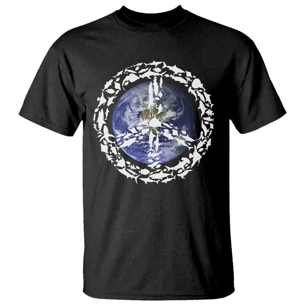 Earth Day T Shirt Save the Planet Peace Sign Positive Vibes