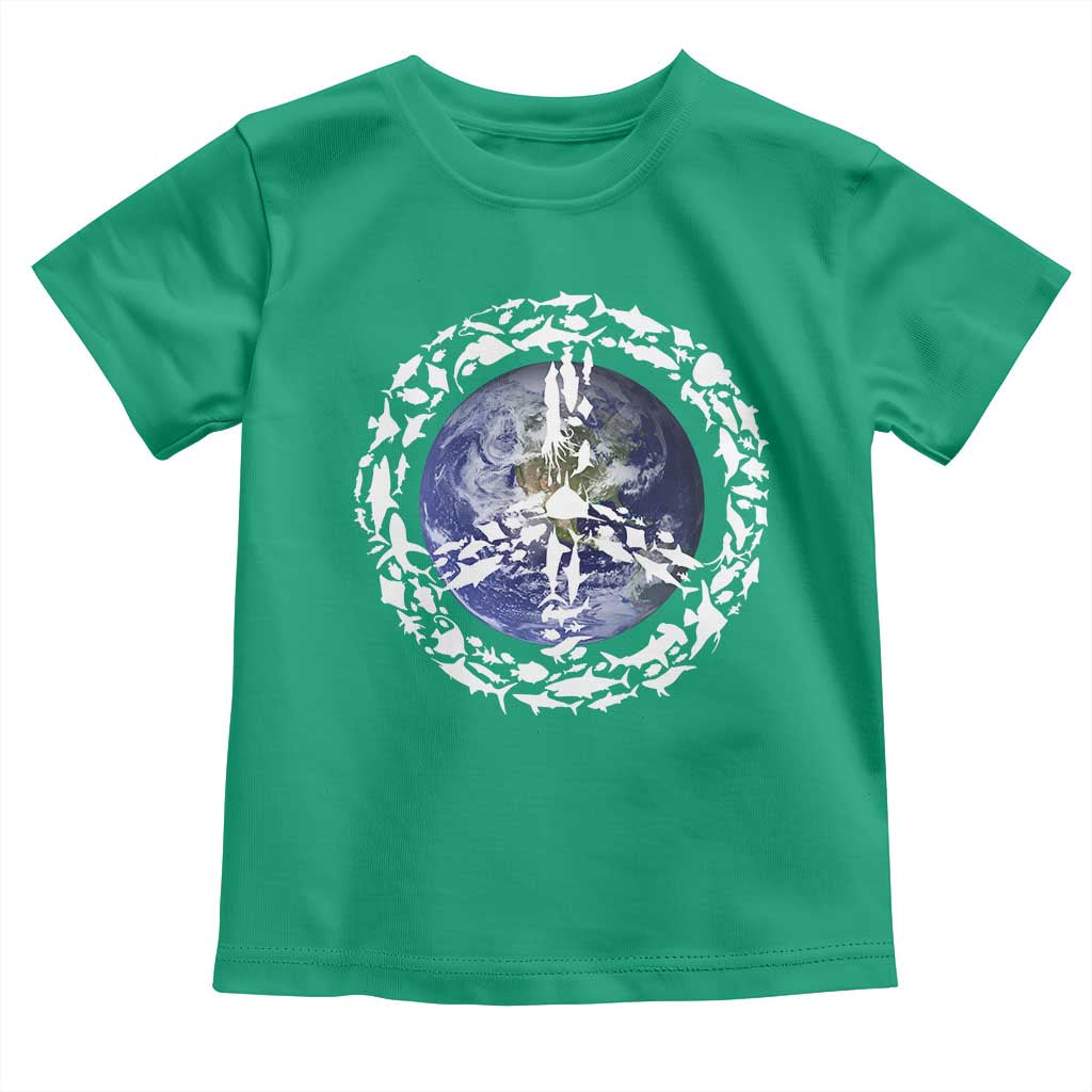 Earth Day Toddler T Shirt Save the Planet Peace Sign Positive Vibes